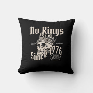 No Kings In America Since 1776 Patriotic Creative  Cushion