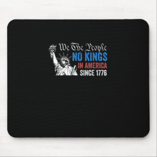 No Kings In America Since 1776 Retro Classic Mouse Pad