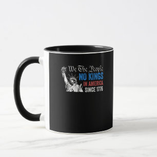 No Kings In America Since 1776 Retro Classic Mug
