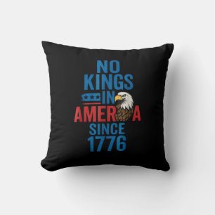 No Kings In America Since 1776 Shirt No Kings Men  Cushion