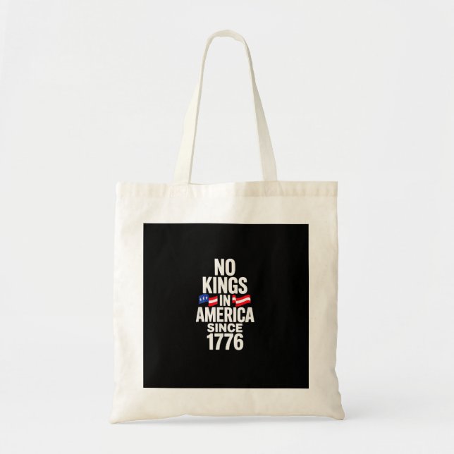 No Kings In America Since 1776 Simple Classic Tote Bag (Front)