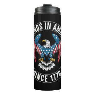 No Kings in America Since 1776 Thermal Tumbler