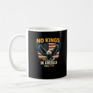 No Kings In America Since 1776 Vintage Graphic Coffee Mug