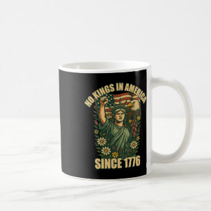 No Kings In America Statue Of Liberty Justice For Coffee Mug