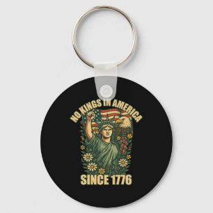 No Kings In America Statue Of Liberty Justice For  Key Ring