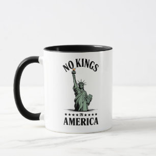 No Kings in America Statue of Liberty Mug