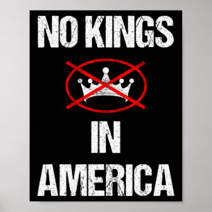 No Kings In America Supreme Court Protest 1 Poster
