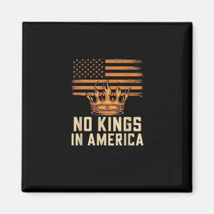 No Kings In America United States Independence Cre Magnet