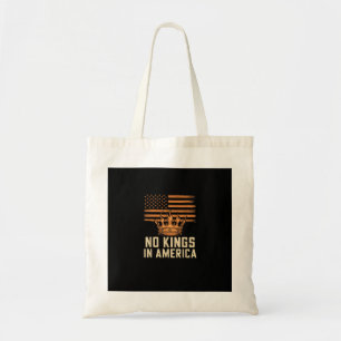 No Kings In America United States Independence Cre Tote Bag