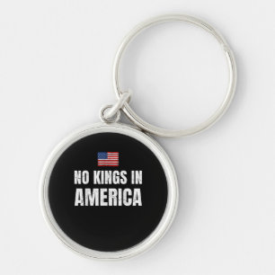 No Kings In America United States Independence Fre Key Ring