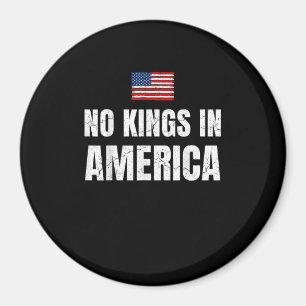 No Kings In America United States Independence Fre Magnet