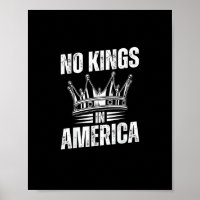 No Kings In America United States Independence Vin