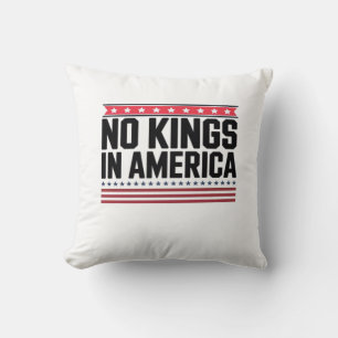 No Kings In America USA Bold Design Cushion