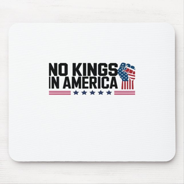 No Kings In America USA Creative Casual Mouse Pad (Front)