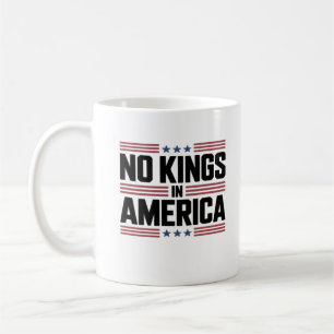 No Kings In America USA Creative Style Coffee Mug