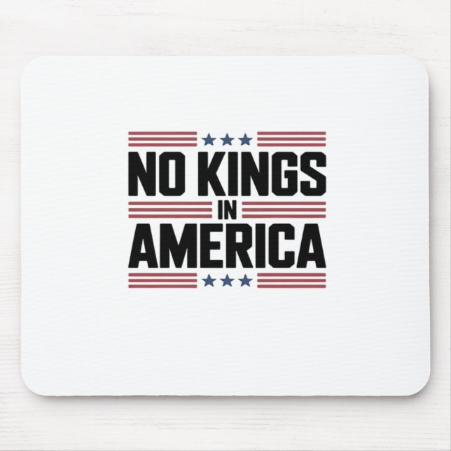 No Kings In America USA Creative Style Mouse Pad (Front)