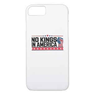 No Kings In America USA Minimal Clean iPhone 8/7 Case