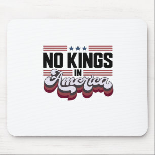 No Kings In America USA Retro Classic Mouse Pad