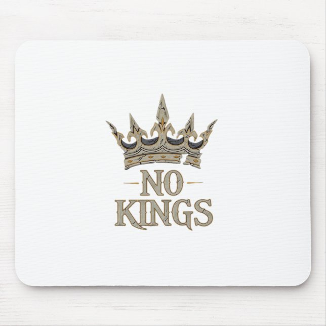 No Kings In America Vintage Graphic Mouse Pad (Front)
