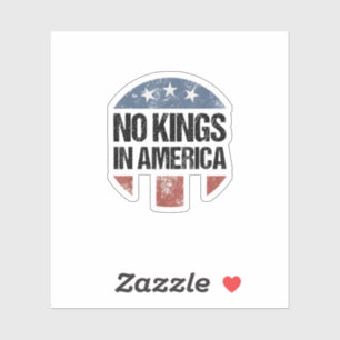 No Kings In America Vintage Patriotic No Kings Cre