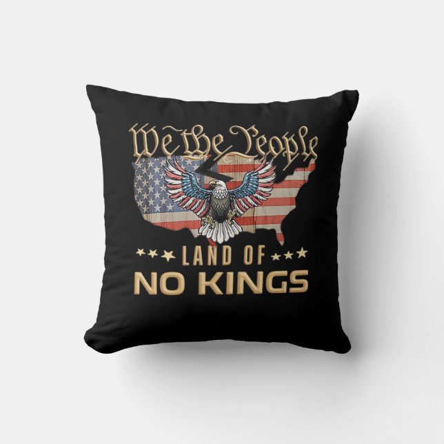 No Kings In America We The People Creative Style Cushion (Front)