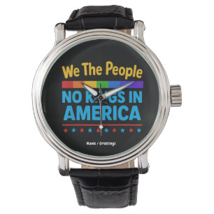 No Kings In America We The People Equality Freedom Watch