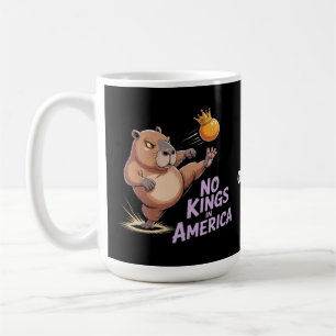No Kings In America We The People Funny Political  Coffee Mug