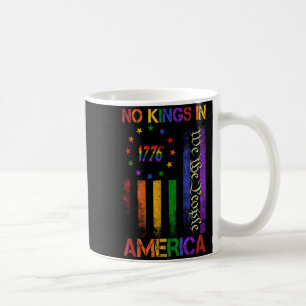 No Kings in America We The People No Kings Coffee Mug