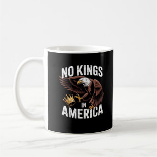 No Kings In America We The People Patriotic Style Coffee Mug