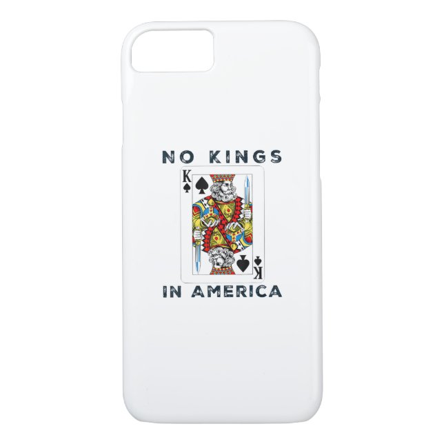 No Kings In America We The People Political Creati Case-Mate iPhone Case (Back)