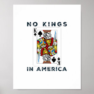 No Kings In America We The People Political Creati Poster
