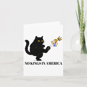 No Kings In America We The People Political For Me Card