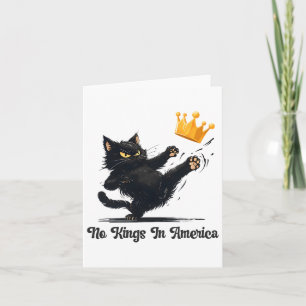 No Kings In America We The People Political For Me Card