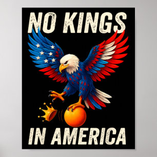 No Kings In America We The People Political For Me Poster