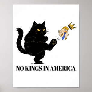 No Kings In America We The People Political For Me Poster