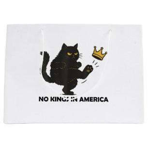 No Kings In America We The People Political Men Wo Large Gift Bag