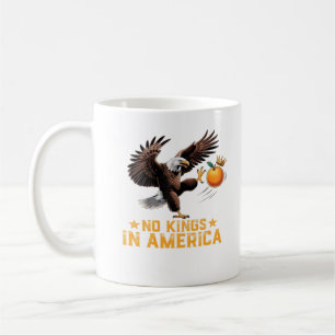 No Kings In America We The People Political Retro Coffee Mug