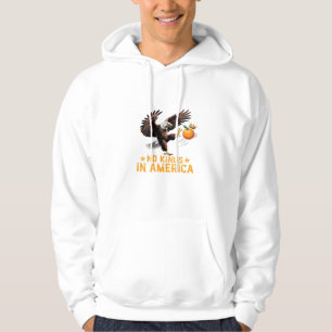 No Kings In America We The People Political Retro Hoodie