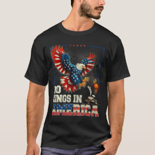 No Kings In America We The People Political Vintag T-Shirt