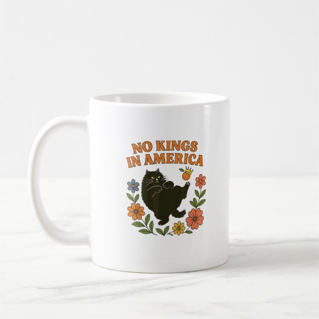 No Kings In America We The People Retro For Girl C Coffee Mug (Left)