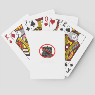 No Kings In The USA America Say No King Classic Re Playing Cards