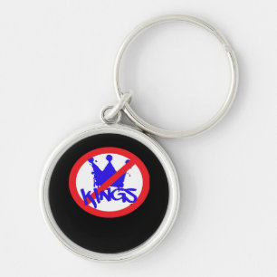 No Kings In The USA Classic Key Ring