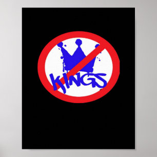 No Kings In The USA Classic Poster