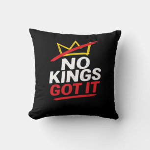 No Kings It Creative Casual Cushion