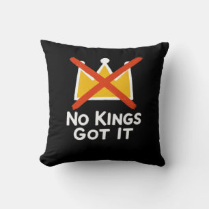 No Kings It - Defiant To The People Anti-Tyranny 1 Cushion