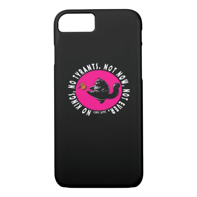 No Kings, Just Cats Essential Case-Mate iPhone Case (Back)