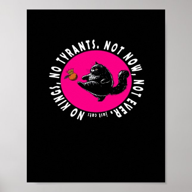 No Kings, Just Cats Essential Poster (Front)