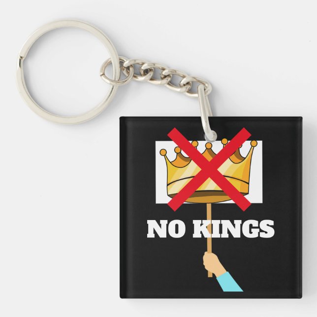 No Kings Keychain (Front)
