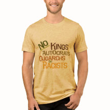 No Kings -- Men's Crew-Neck Tee