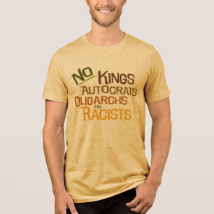 No Kings -- Men's Crew-Neck Tee